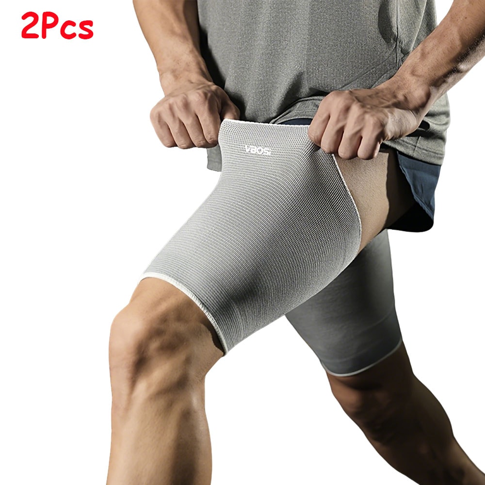Elastic Thigh Compression Sleeve For Running Basketball Tennis Football 9