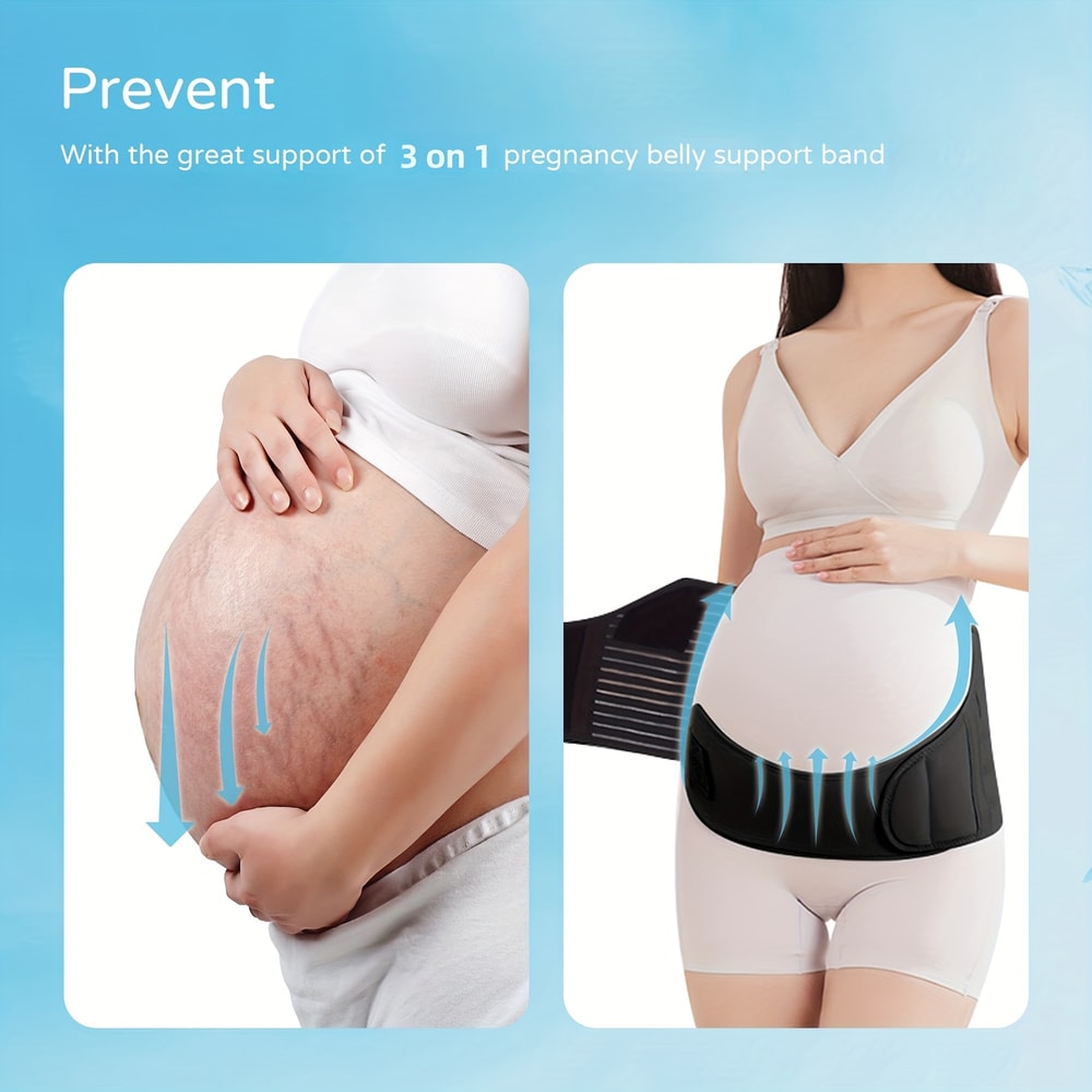 Pregnancy Support Belly Band For Back Abdomen Comfort 1