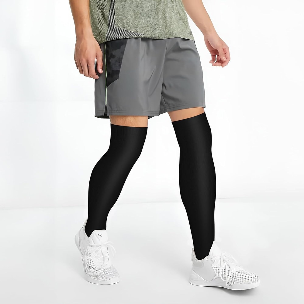 Thigh High Compression Stockings for Women & Men Closed Toe Medical Support Socks