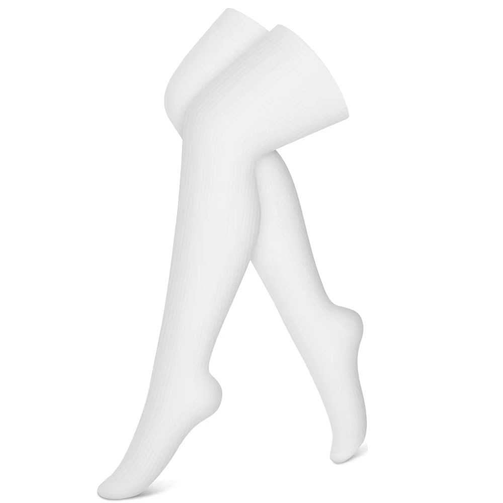Thigh High Compression Stockings for Women & Men Closed Toe Medical Support Socks