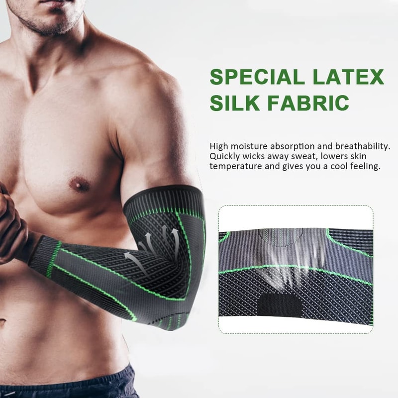 Compression Sleeve For Tendonitis Elbow Support For Men And Women Sports Arm Protection For Tennis 2