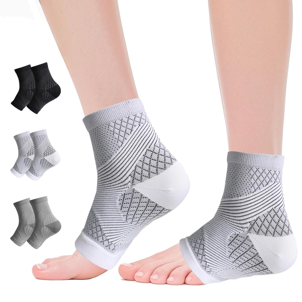 Neuropathy Relief Socks For Women Men Ultra Breathable Plantar Fasciitis Achilles Tendonitis Supp 0