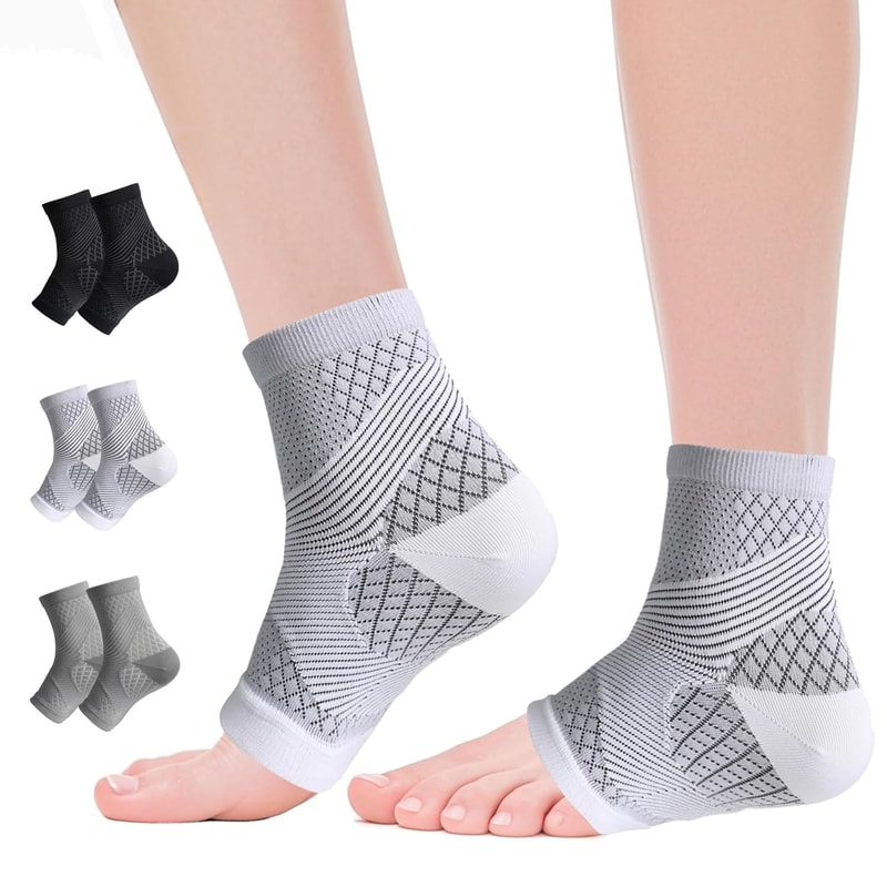 Neuropathy Relief Socks For Women Men Ultra Breathable Plantar Fasciitis Achilles Tendonitis Supp 0