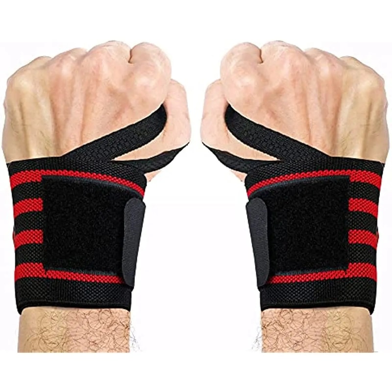 Breathable Weight Lifting Wrist Wraps For Gym And Powerlifting Support 1