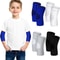 2Pcs Adjustable Kids Elbow Brace Sleeve Breathable Elbow Protector For Sports Like Tennis Football 0