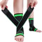 Adjustable Ankle Support Brace Breathable Compression Sleeve for Plantar Stabilization and Relief