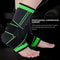 Adjustable Ankle Support Brace Breathable Compression Sleeve for Plantar Stabilization and Relief