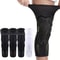 Honeycomb Knee Protectors Compression Leg Sleeves For Basketball Volleyball Football 0
