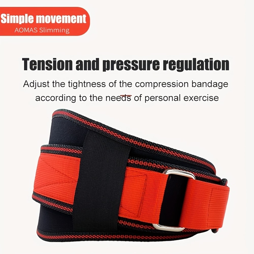 Breathable Fitness Waist Belt For Men Adjustable Strap For Weightlifting And Outdoor Sports 3