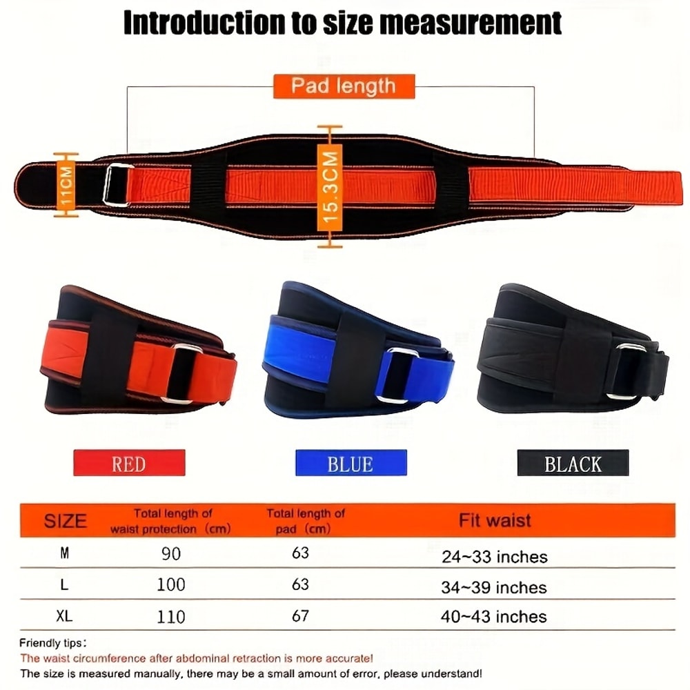 Breathable Fitness Waist Belt For Men Adjustable Strap For Weightlifting And Outdoor Sports 5