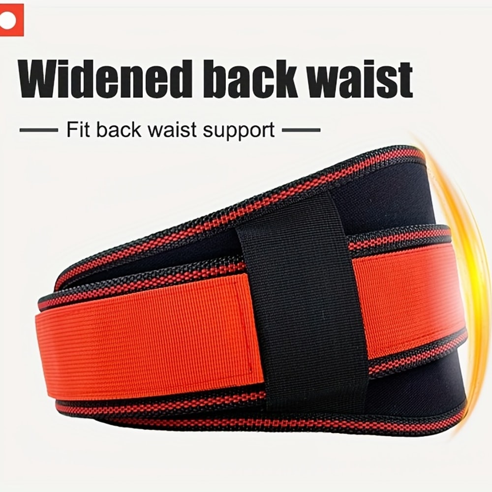 Breathable Fitness Waist Belt For Men Adjustable Strap For Weightlifting And Outdoor Sports 2