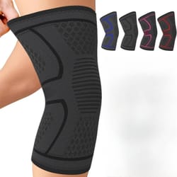 compression knee brace for men & women knee sleeves for sports, running, weightlifting, arthritis & meniscus tear relief