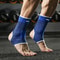Unisex Elastic Ankle Support Sleeves Ideal For Running Basketball Cycling Gym Training One Size F 7