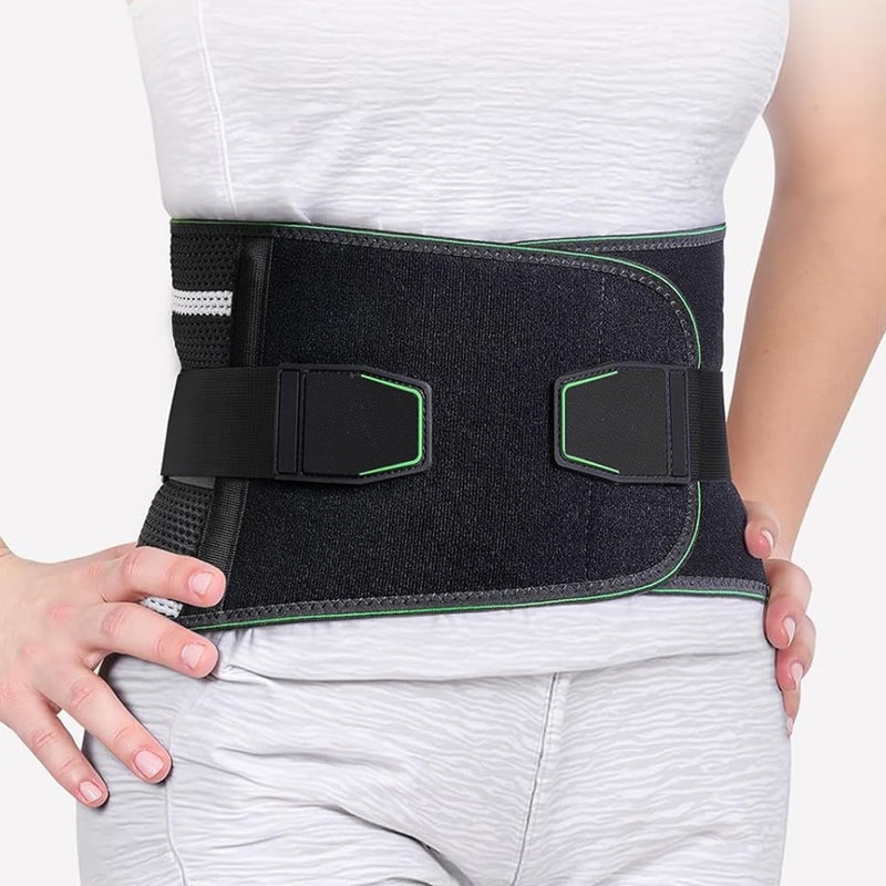 Back Support Belt For Lower Back Pain Relief Herniated Disc Lumbar Brace For Men Women 2