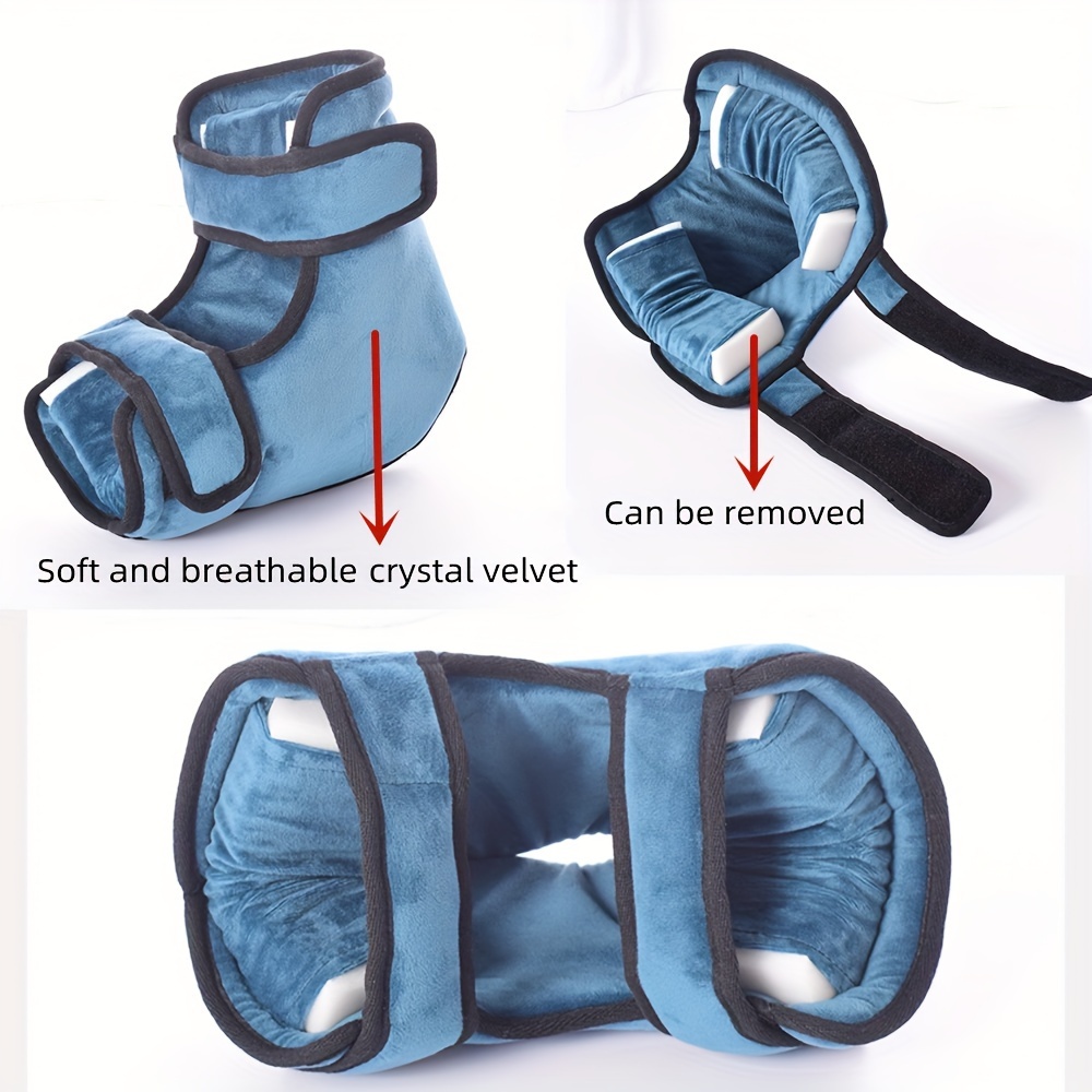 Heel Protector Cushions With Magic Tape Foot Pillows For Bed Wheelchair Pressure Sore Ulcer Relie 3
