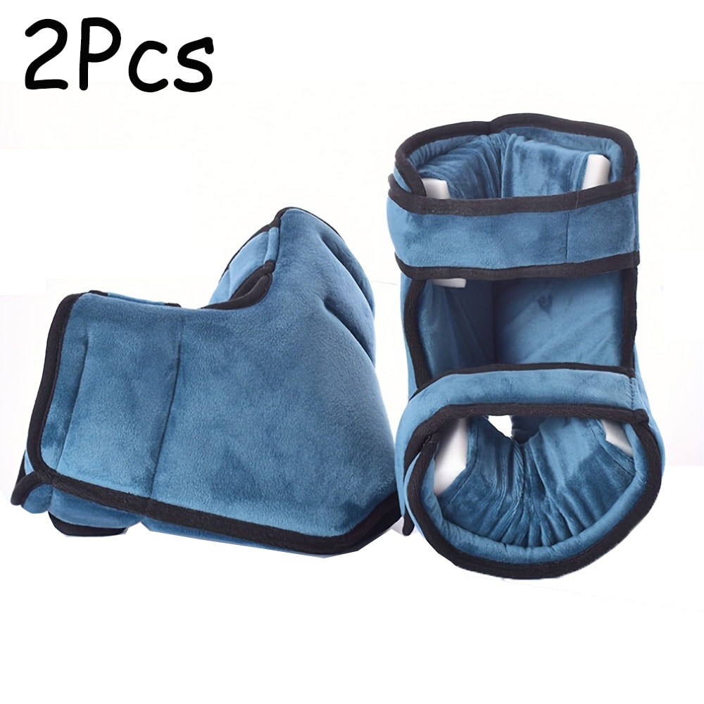 Heel Protector Cushions With Magic Tape Foot Pillows For Bed Wheelchair Pressure Sore Ulcer Relie 6