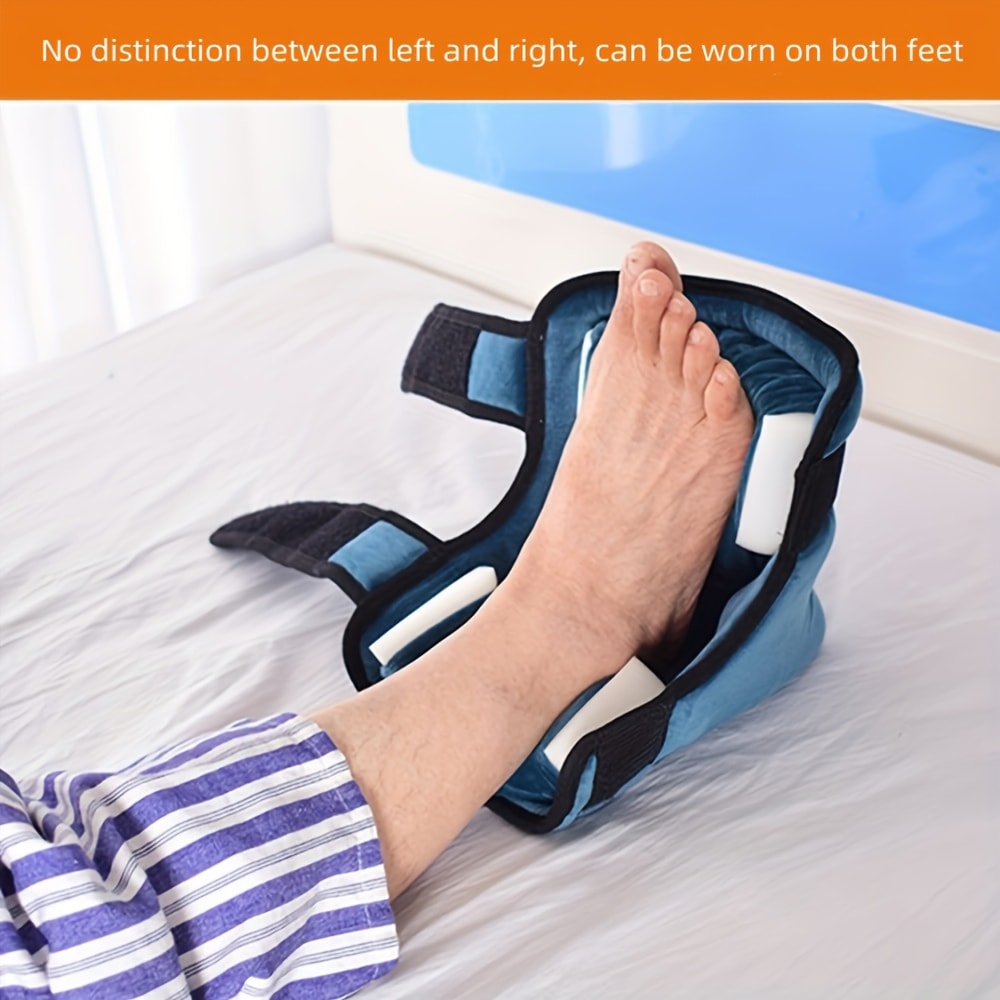 Heel Protector Cushions With Magic Tape Foot Pillows For Bed Wheelchair Pressure Sore Ulcer Relie 2