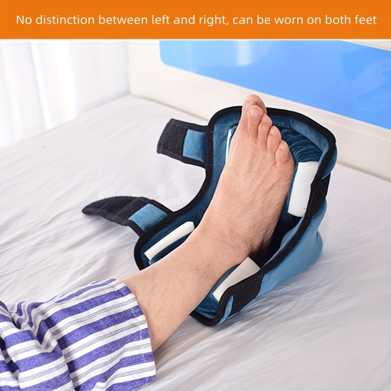 Heel Protector Cushions With Magic Tape Foot Pillows For Bed Wheelchair Pressure Sore Ulcer Relie 2