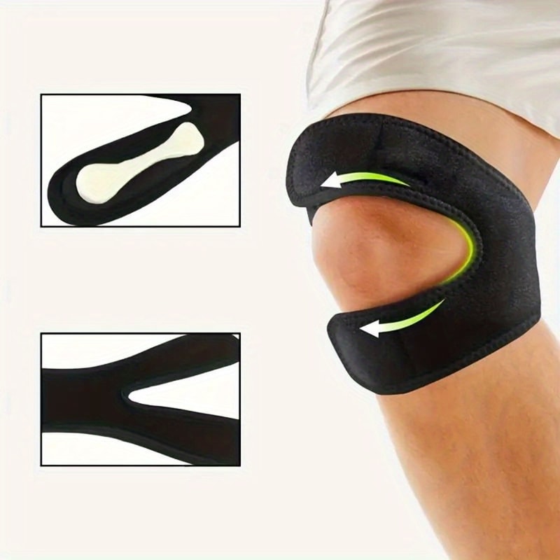 Patella Knee Strap Adjustable Compression Stabilizer For Maximum Comfort And Support 3