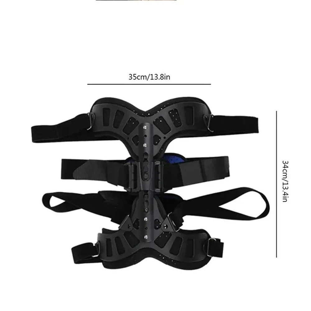 Breathable Spinal Brace For Scoliosis Correction Adjustable Aluminium Alloy Straightener For Childr 5