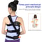 Breathable Spinal Brace For Scoliosis Correction Adjustable Aluminium Alloy Straightener For Childr 3