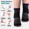 Ankle Support Brace for Achilles Tendonitis & Plantar Fasciitis Relief Compression Sleeve with Adjustable Strap.