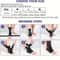Ankle Support Brace for Achilles Tendonitis & Plantar Fasciitis Relief Compression Sleeve with Adjustable Strap.