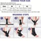 Ankle Support Brace for Achilles Tendonitis & Plantar Fasciitis Relief Compression Sleeve with Adjustable Strap.