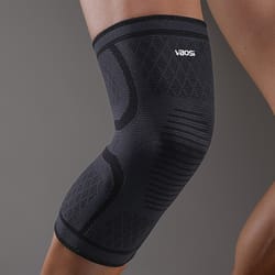 breathable compression knee support sleeve for sports, multi-color fit