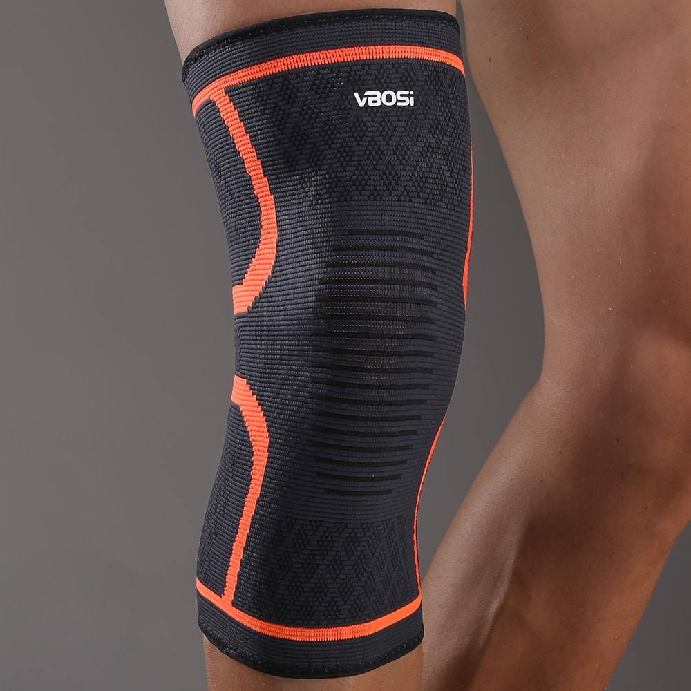 Breathable Compression Knee Support Sleeve For Sports MultiColor Fit 2