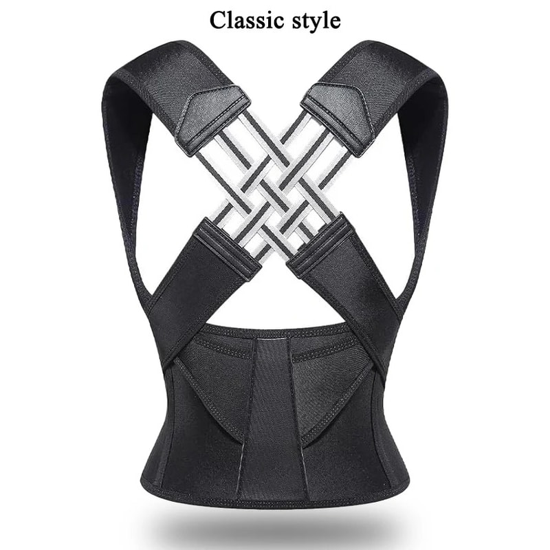Breathable Back Posture Corrector Brace For Women Comfortable Back Support Belt For Improved Postur 6