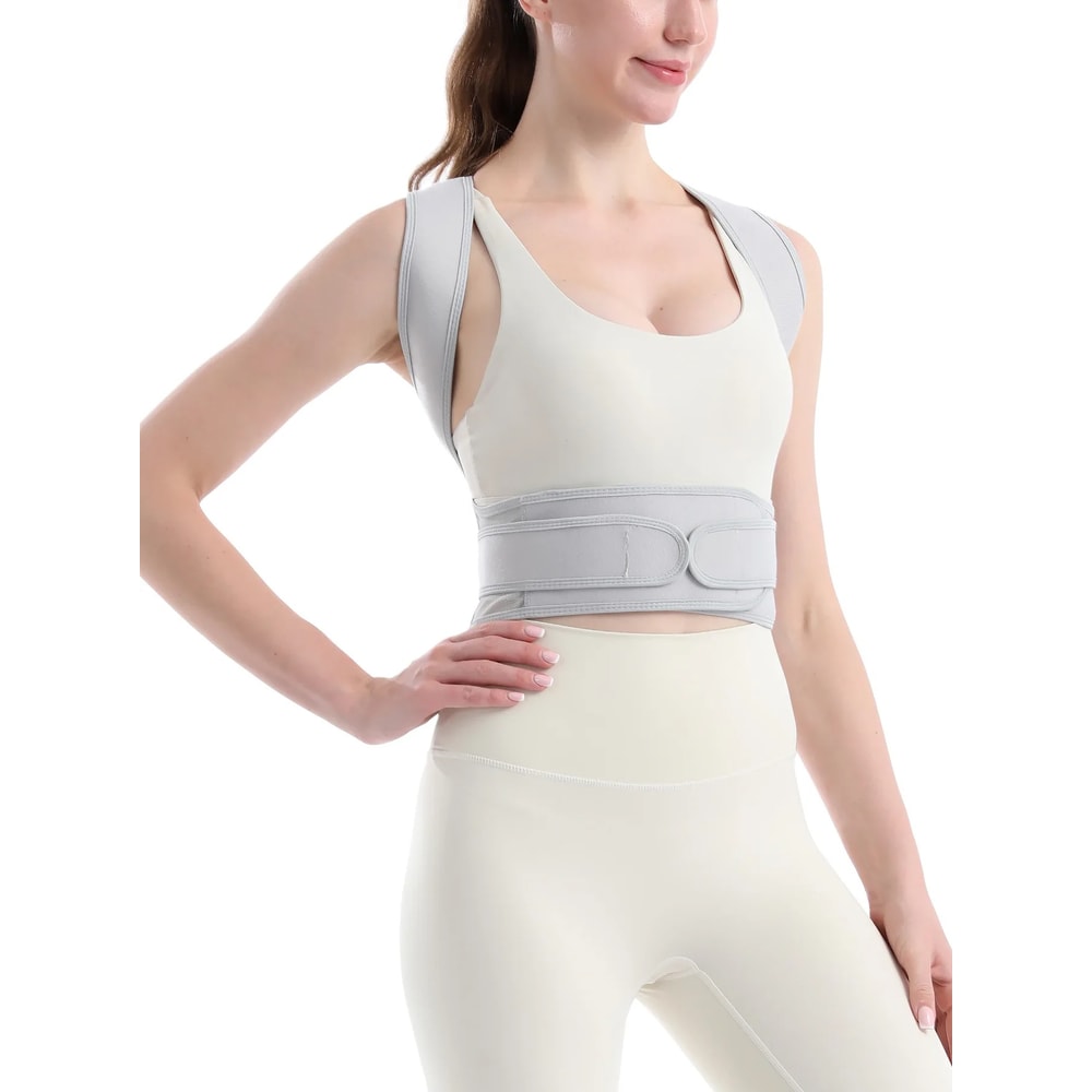 Adjustable Posture Corrector Back Brace For Scoliosis Support And Lumbar Alignment 2