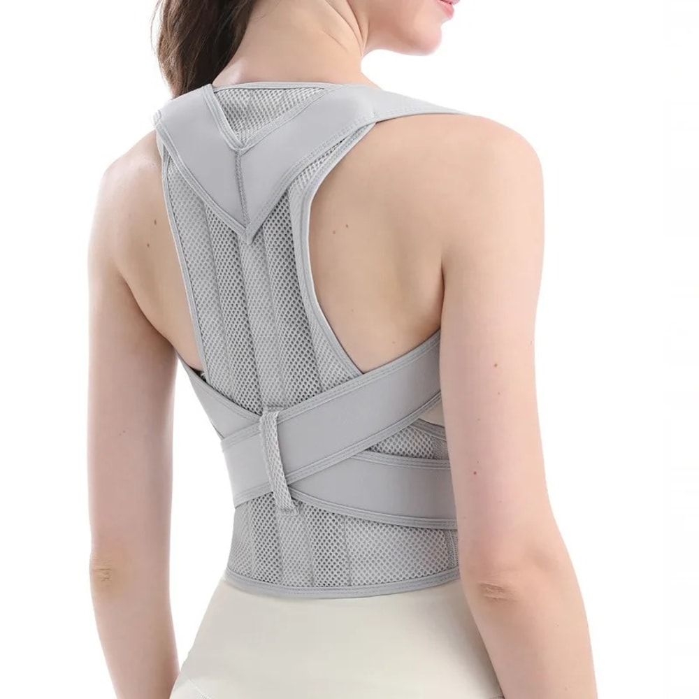 Adjustable Posture Corrector Back Brace For Scoliosis Support And Lumbar Alignment 4