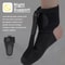 Adjustable Compression Plantar Fasciitis Splint Sock Comfortable Dorsal Foot Brace for Drop Foot Relief