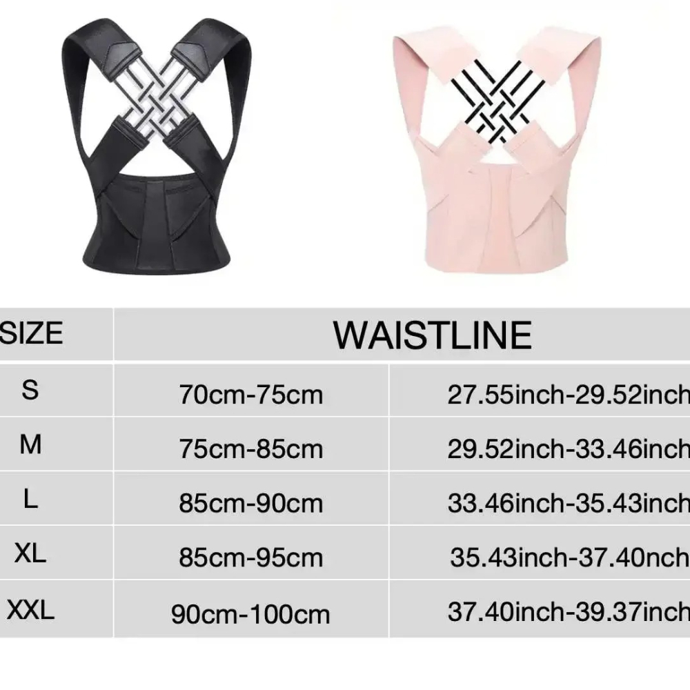 Posture Corrector Back Brace for Men and Women Improve Posture & Relieve Neck and Back Pain