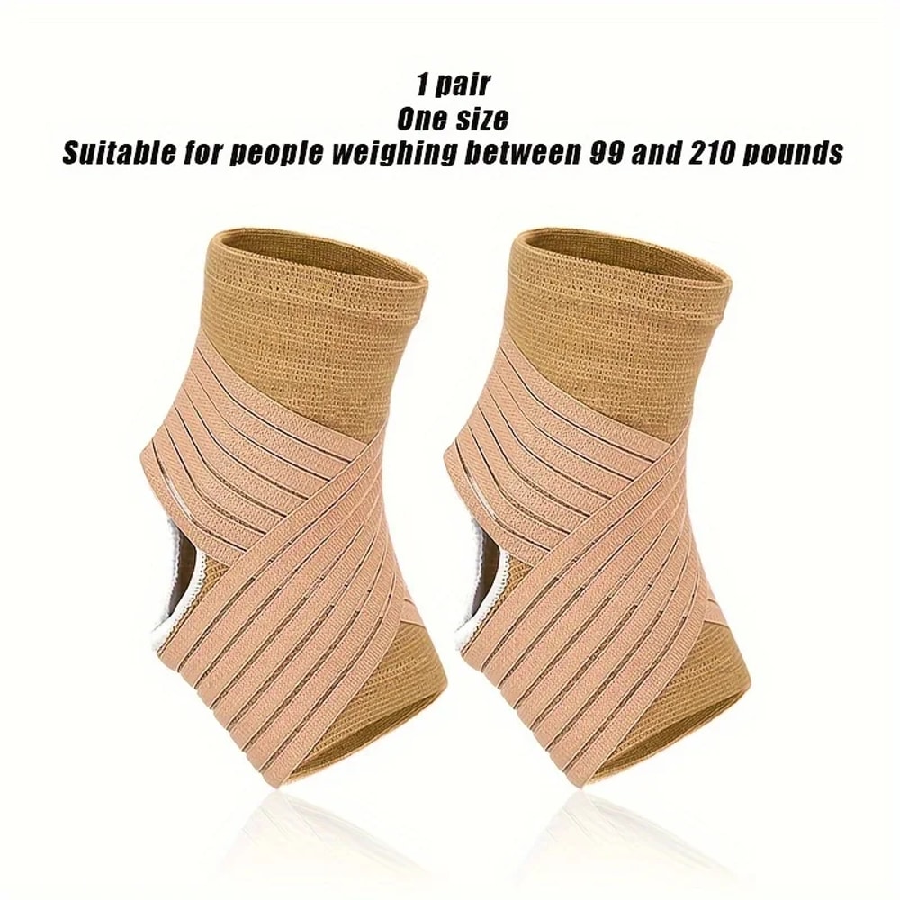 Adjustable Ankle Braces With Compression Sleeves For Men And Women Support For Sports Fitness And R 4