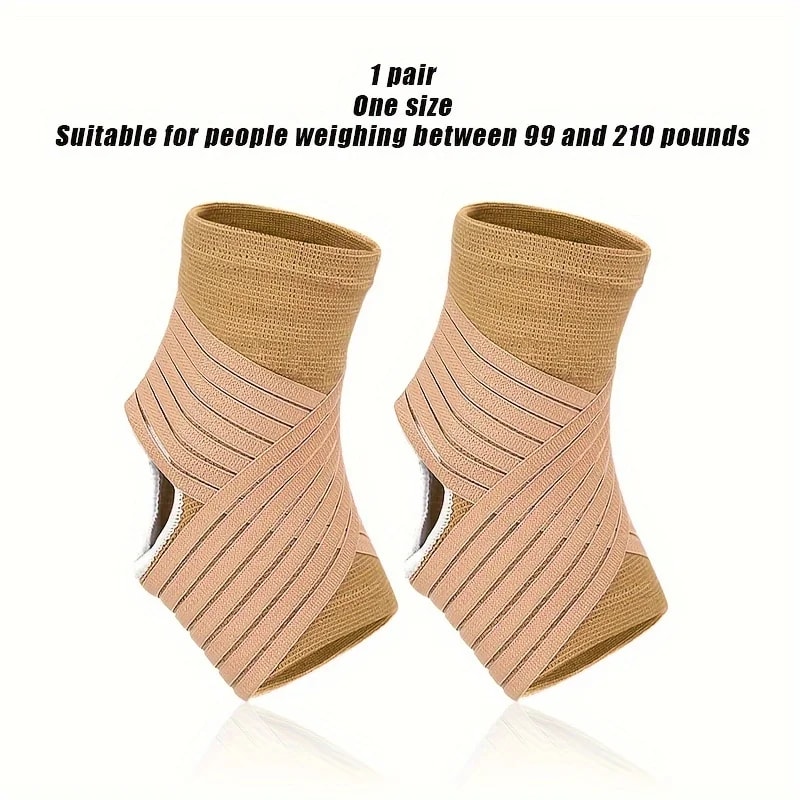 Adjustable Ankle Braces With Compression Sleeves For Men And Women Support For Sports Fitness And R 4