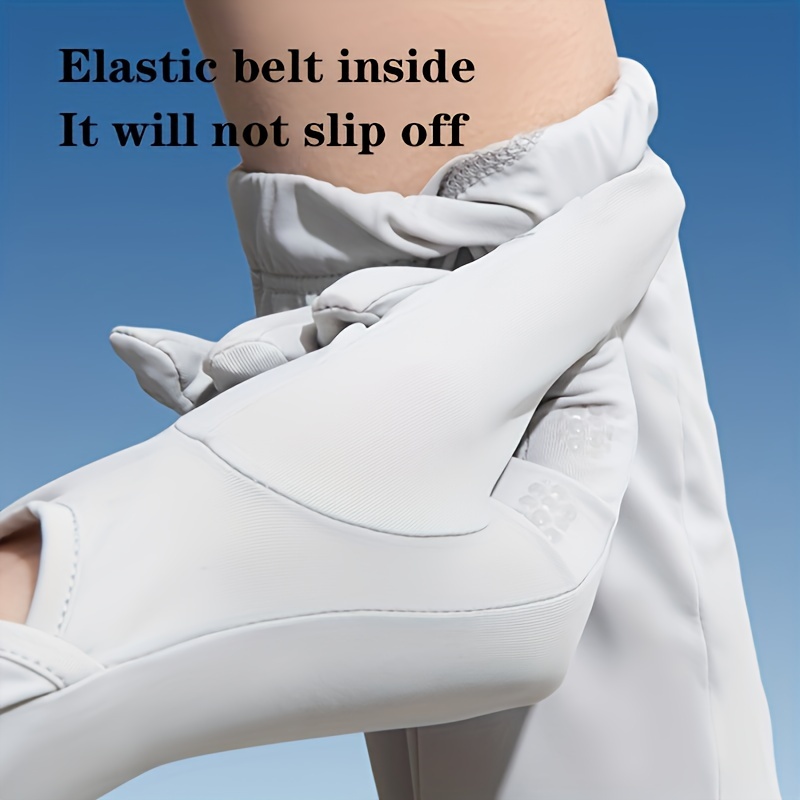 Compression Arm Sleeves With Gloves For Men Women Sun Protection For Cycling Outdoor Activities 3