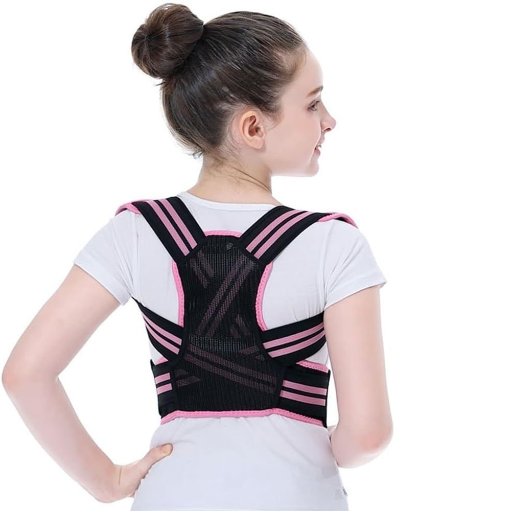 Adjustable Back Posture Corrector For Kids And Teens Spine Support Brace For Boys And Girls Helps C 5