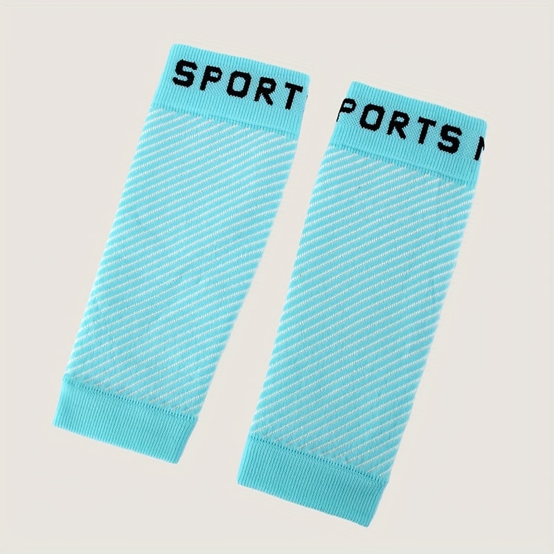 Footless Calf Compression Sleeve For Men Women Leg Support For Shin Splints Varicose Veins And Cir 2