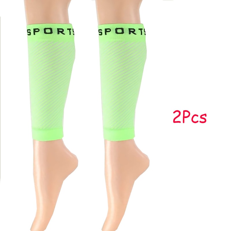 Footless Calf Compression Sleeve For Men Women Leg Support For Shin Splints Varicose Veins And Cir 5