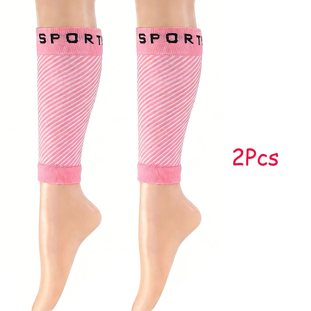 Footless Calf Compression Sleeve For Men Women Leg Support For Shin Splints Varicose Veins And Cir 7