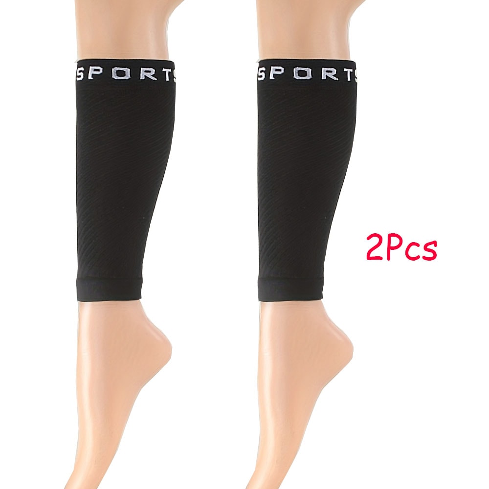 Footless Calf Compression Sleeve For Men Women Leg Support For Shin Splints Varicose Veins And Cir 8