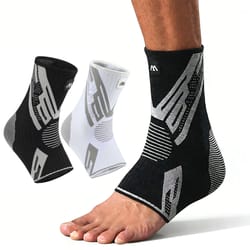 compression ankle support for sports hiking, running, basketball & yoga protector