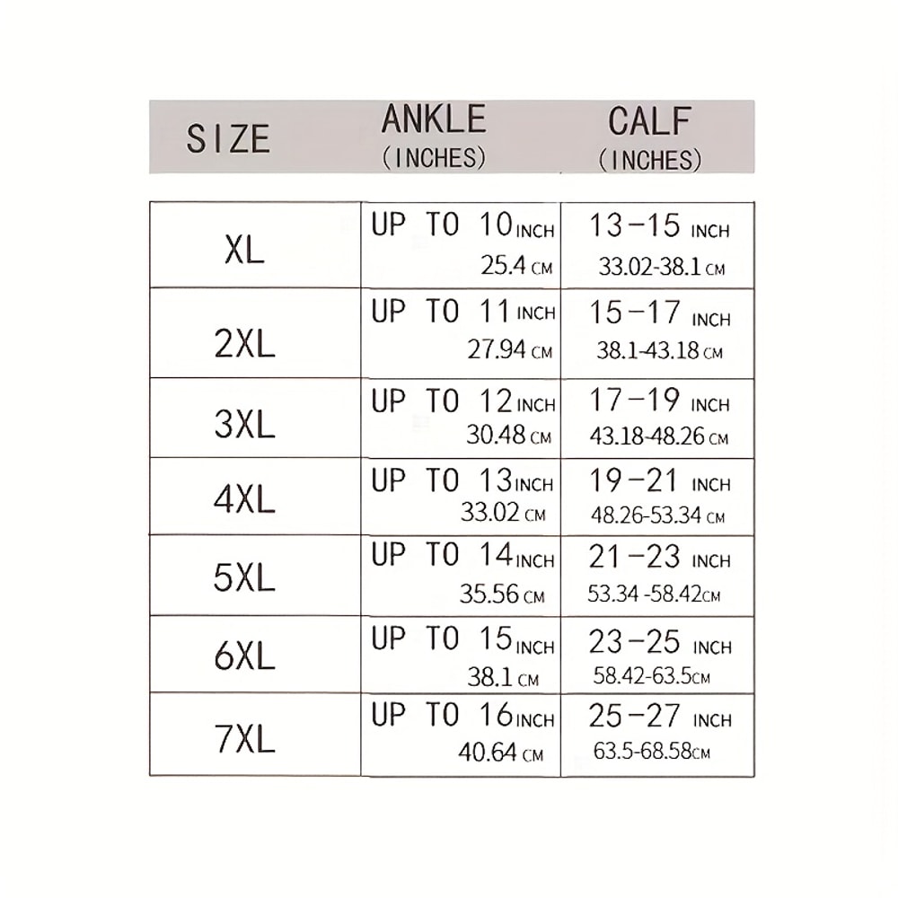 Unisex OvertheKnee Plus Size Compression Socks For Men And Women Segmented Design For Support Comf 5