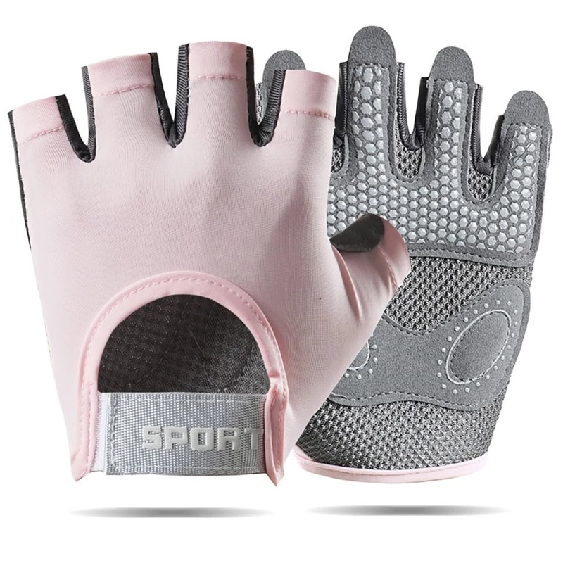 Breathable AntiSlip Cycling Gloves For Men And Women Half Finger Sports Gear 6