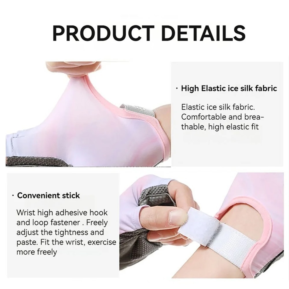 Breathable AntiSlip Cycling Gloves For Men And Women Half Finger Sports Gear 3