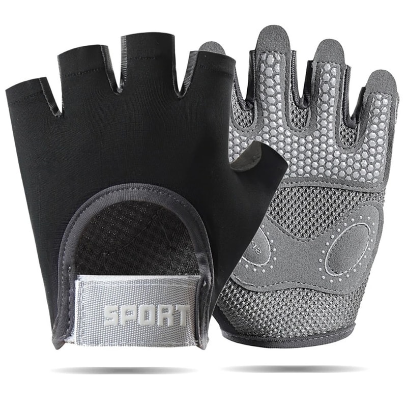 Breathable AntiSlip Cycling Gloves For Men And Women Half Finger Sports Gear 7