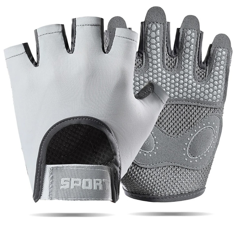 Breathable AntiSlip Cycling Gloves For Men And Women Half Finger Sports Gear 8