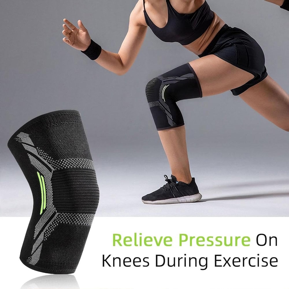 Knee Compression Sleeves for Pain Relief Support for Arthritis and Knee Pain